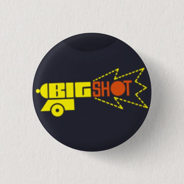big shot records button (Front)