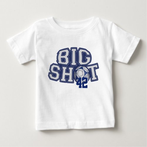 Big Shot Soccerball Baby T_Shirt