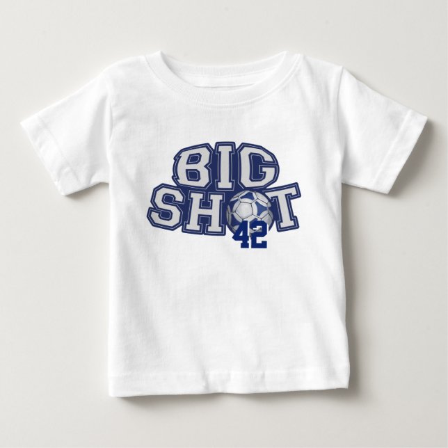 Big Shot Soccerball Baby T-Shirt (Front)