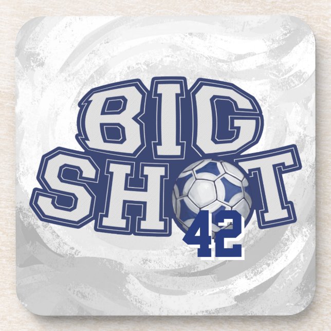 Big Shot Soccerball Beverage Coaster (Front)