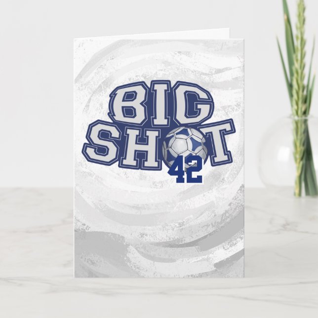 Big Shot Soccerball Card (Front)