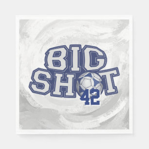 Big Shot Soccerball Paper Napkins