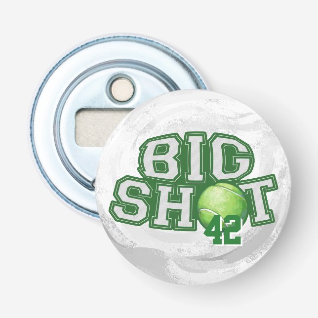 Big Shot Tennis Ball Bottle Opener (Front)