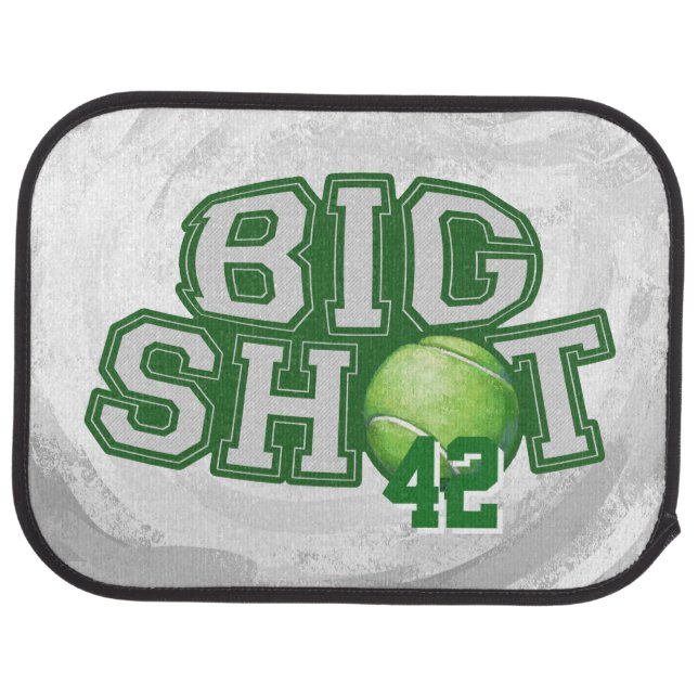 Big Shot Tennis Ball Car Mat (Rear)