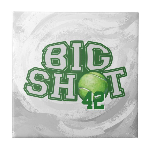 Big Shot Tennis Ball Tile (Front)