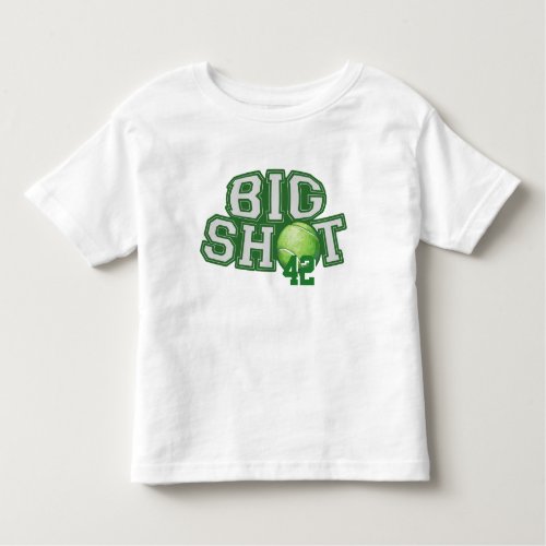 Big Shot Tennis Ball Toddler T_shirt