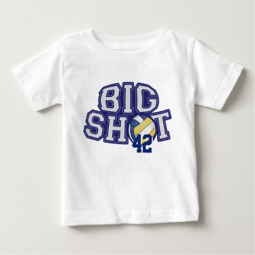 Big Shot Volleyball Baby T_Shirt