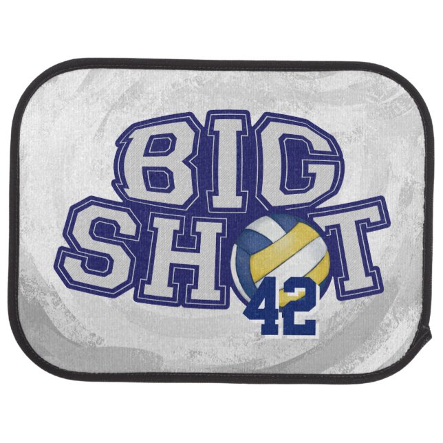 Big Shot Volleyball Car Mat (Rear)
