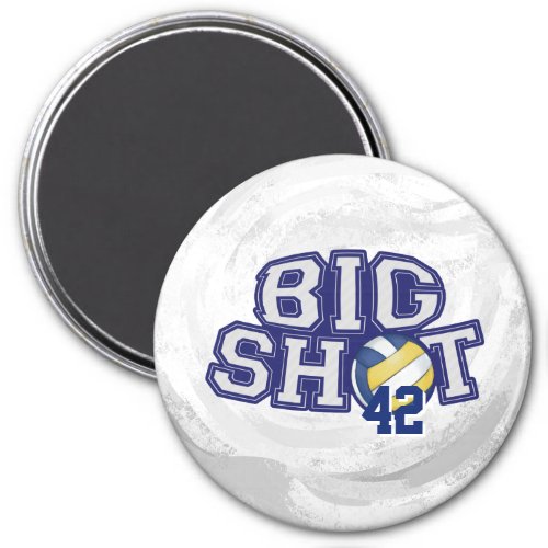 Big Shot Volleyball Magnet