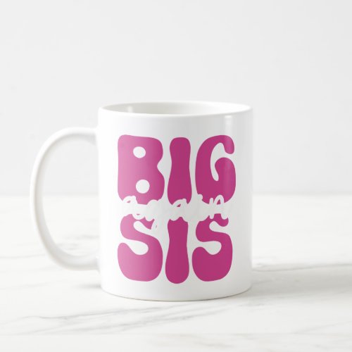 Big Sis Again Sister Older Girl Promoted To Big Si Coffee Mug