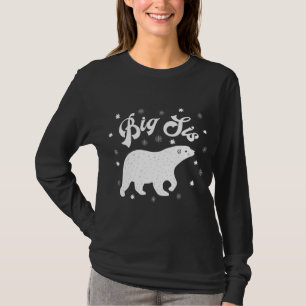 Big Sis Bear Family Christmas Pajama Xmas Pyjamas  T-Shirt