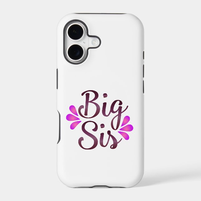 Big Sis Iphone Case (Back)