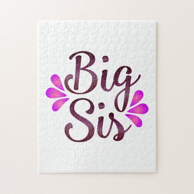 Big Sis Jigsaw Puzzle (Vertical)