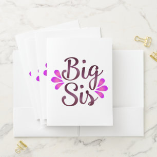 Big Sis Pocket Folder