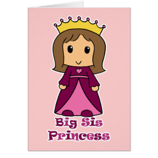 Big Sis Princess Cards