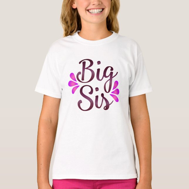 Big Sis T-Shirt (Front)