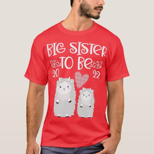 Big Sister 2022 Goat Big Sis  T_Shirt