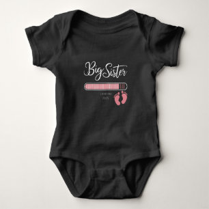 Big Sister 2025 Loading Pregnancy Announcement Baby Bodysuit