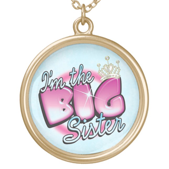 Big Sister 3 Necklace (Front)