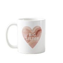 Big Sister Abstract Heart Sticker – Sibling Gift