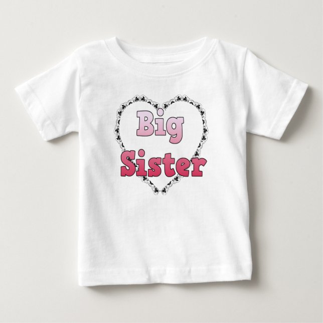 Big Sister Announcement Shirt (Front)