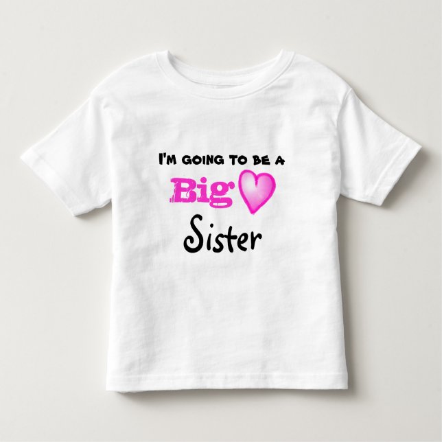 Big Sister Announcement  Toddler T-shirt (Front)