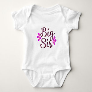 Big Sister Baby Bodysuit