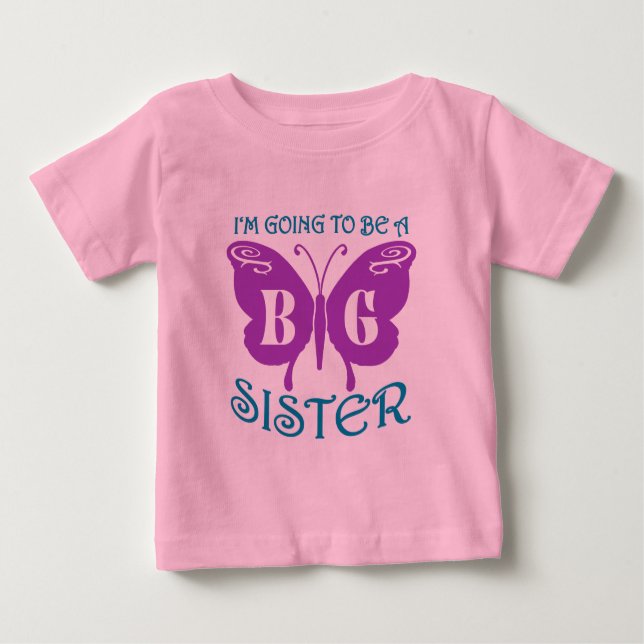 Big Sister Baby T-Shirt (Front)