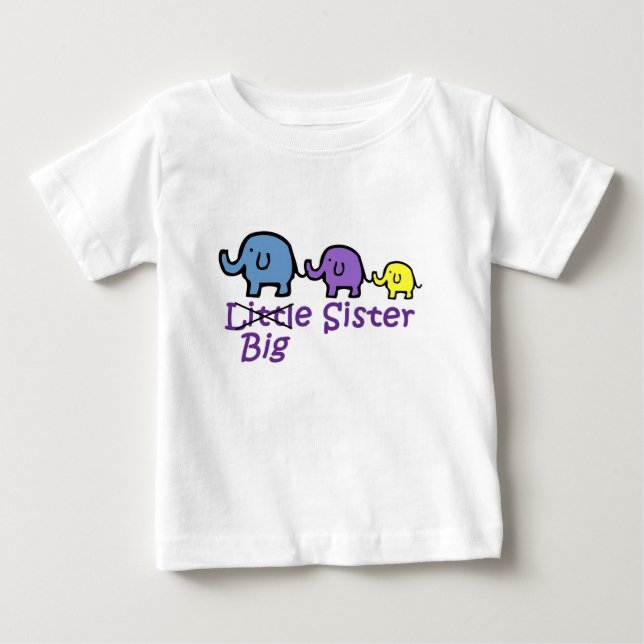 Big Sister Baby T-Shirt (Front)