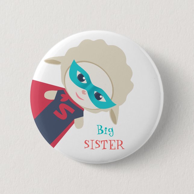 Big sister Badge Button (Front)