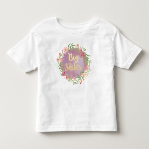 Big Sister Blouse Toddler T_shirt