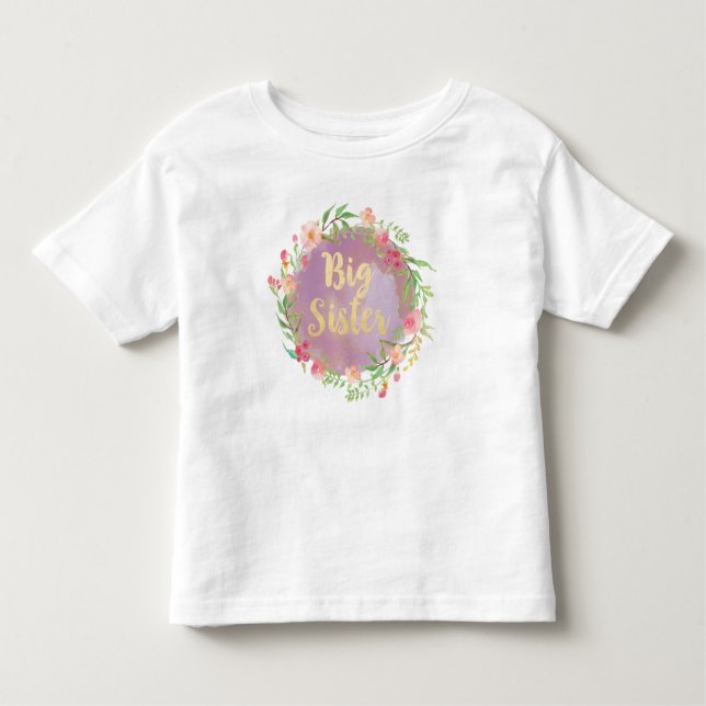 Big Sister Blouse Toddler T-shirt (Front)