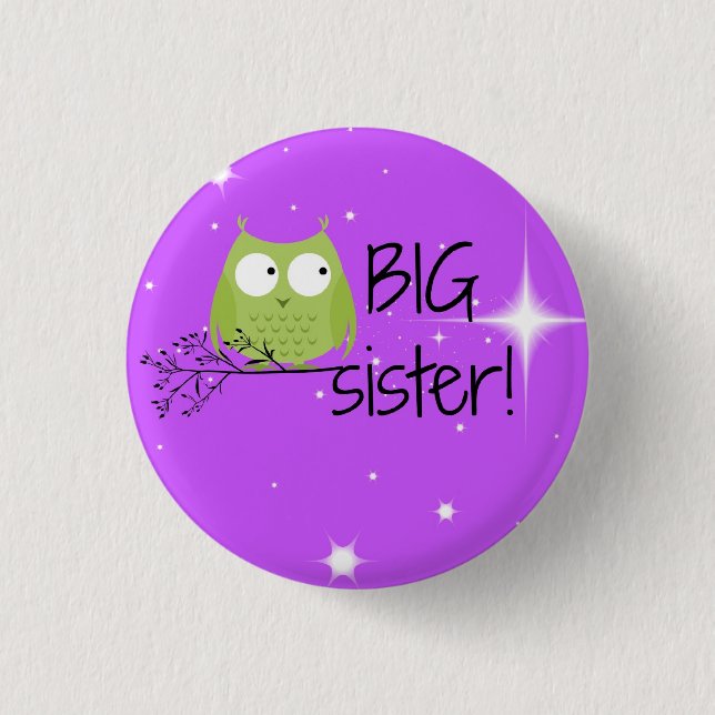 big sister button! button (Front)