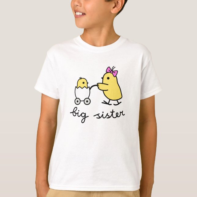 Big Sister Chick t-shirts (Front)