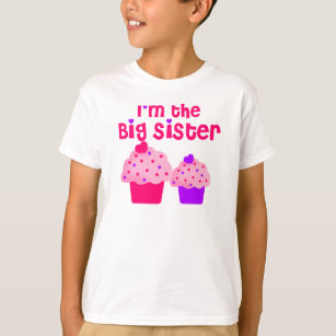 Big Sister cupcake T-Shirt