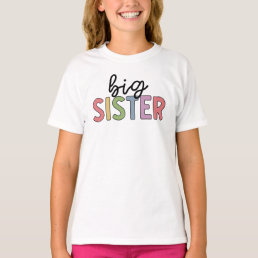 Big Sister Cute Promoted to Sister T-Shirt