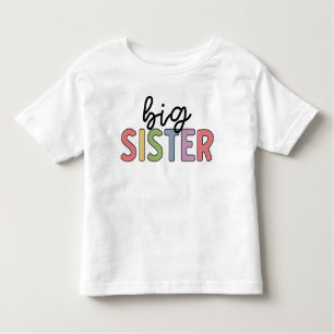 Big Sister Cute Promoted to Sister Toddler T-shirt