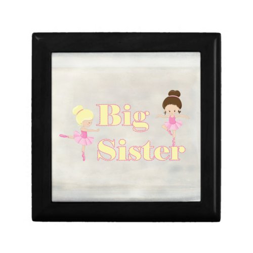 Big Sister Dancing Ballerina Gift Box
