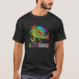 Big Sister Dinosaur Funny Dad Big Sistersaurus 2 T T-Shirt