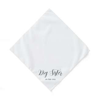 Big Sister Dog Bandana