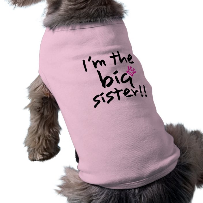Big Sister Dog Shirt