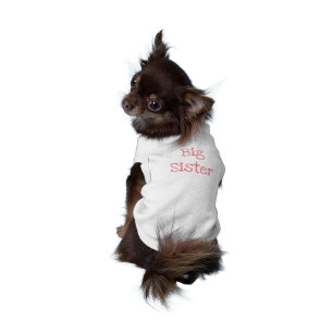 Big Sister Doggie Ribbed Tank Top