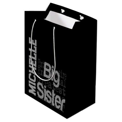 Big Sister Extraordinaire CUSTOM Medium Gift Bag