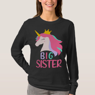 Big sister finally Unicorn T-Shirt
