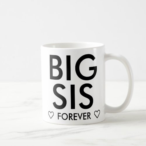 Big Sister Forever Personalized Coffee Mug