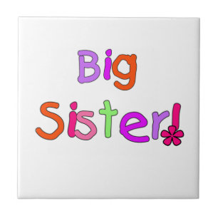 Big Sister Gifts Ceramic Tile