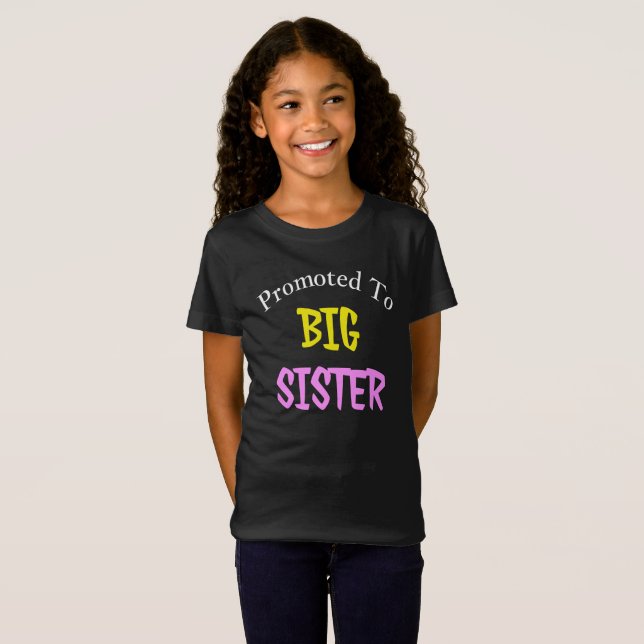 Big Sister - Girls' Fine Jersey T-Shirt (Front Full)