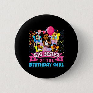 Big Sister Gracie's Corner Birthday Dolls Cute Par Button
