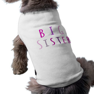 Big Sister in Pink T-Shirt