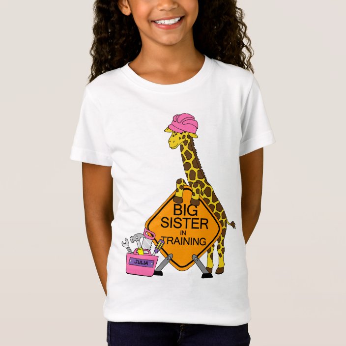 big sister in training shirt